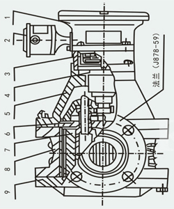 dn100柴油流量計(jì)結(jié)構(gòu)圖