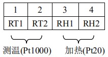 高溫型熱式氣體質(zhì)量流量計接線端子圖